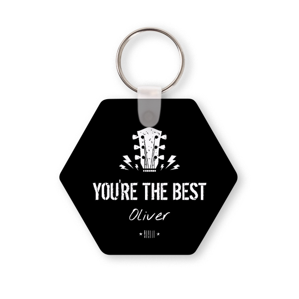 Key Ring Hexagon Key Ring Hexagon