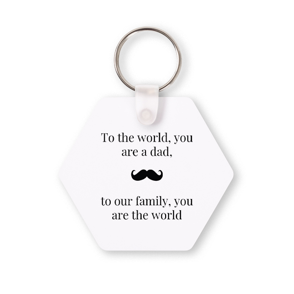 Key Ring Hexagon Key Ring Hexagon