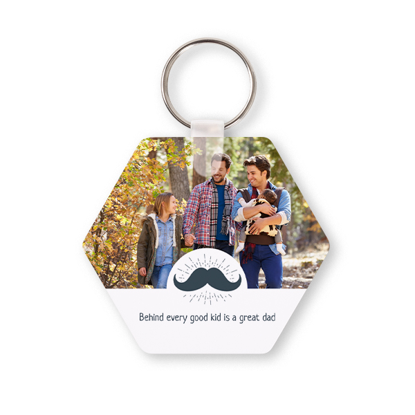 Key Ring Hexagon Key Ring Hexagon