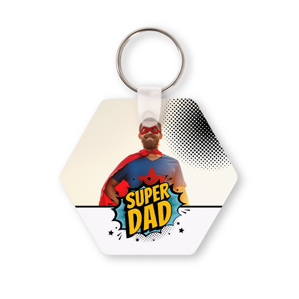 Key Ring Hexagon Key Ring Hexagon