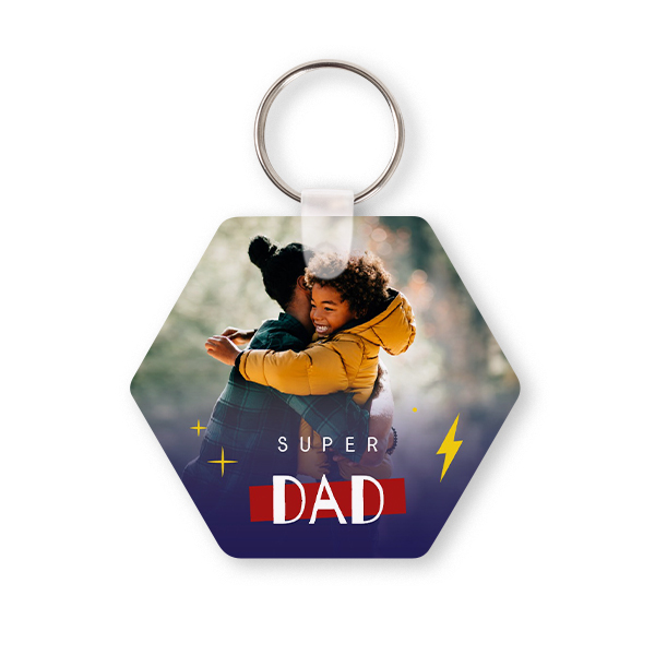 Key Ring Hexagon Key Ring Hexagon