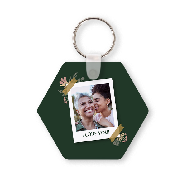 Key Ring Hexagon Key Ring Hexagon