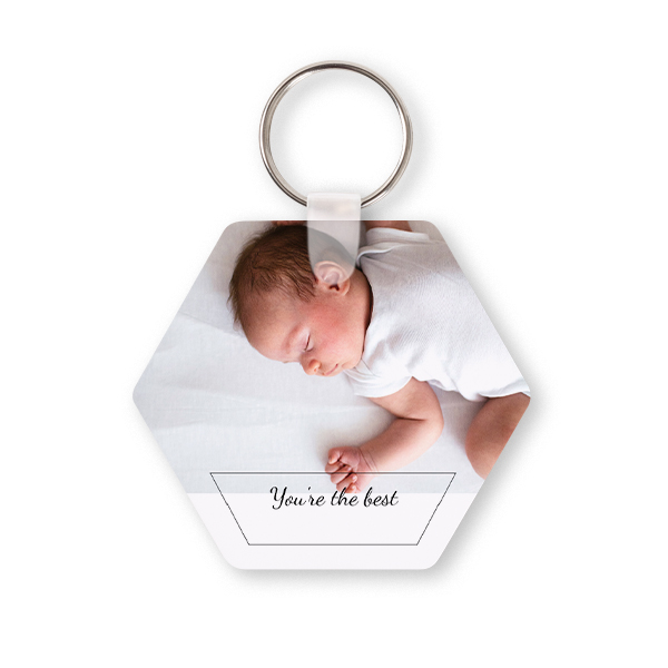 Key Ring Hexagon