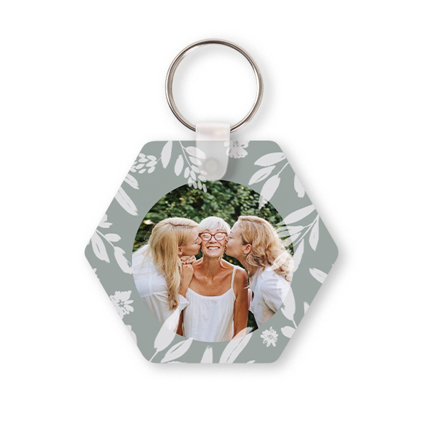Key Ring Hexagon