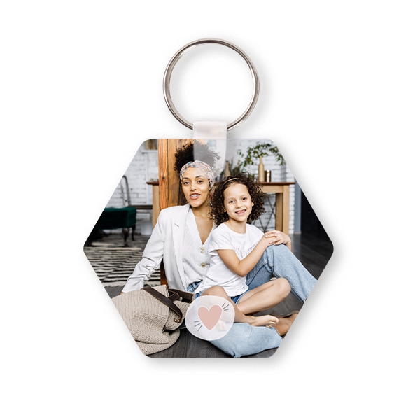 Hexagon sleutelhanger Hexagon sleutelhanger