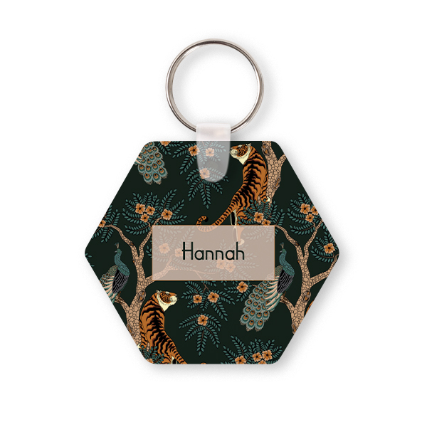 Key Ring Hexagon Key Ring Hexagon