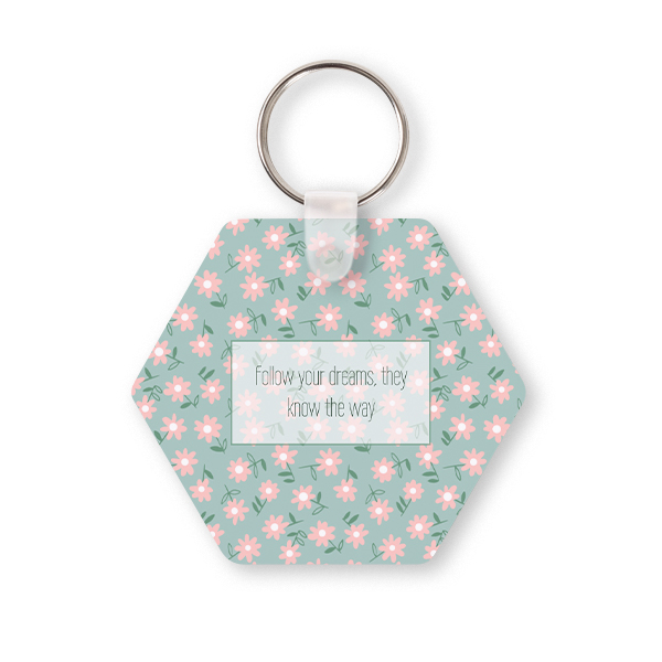 Nøglering Hexagon