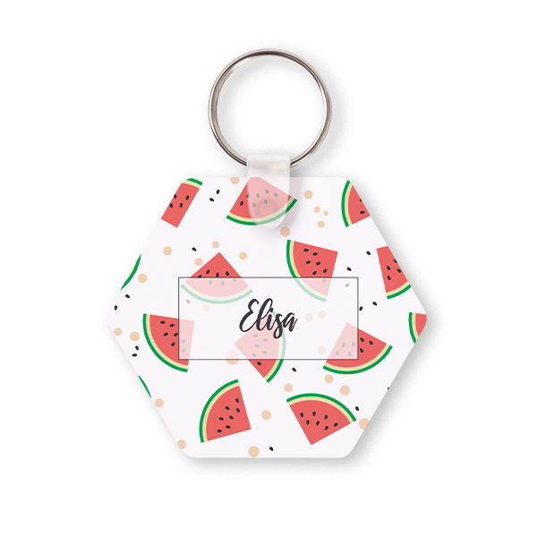 Key Ring Hexagon