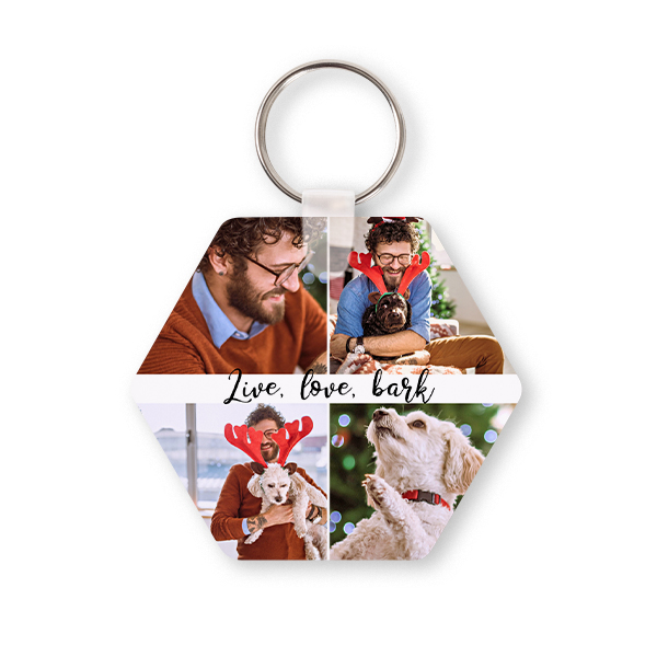Key Ring Hexagon Key Ring Hexagon