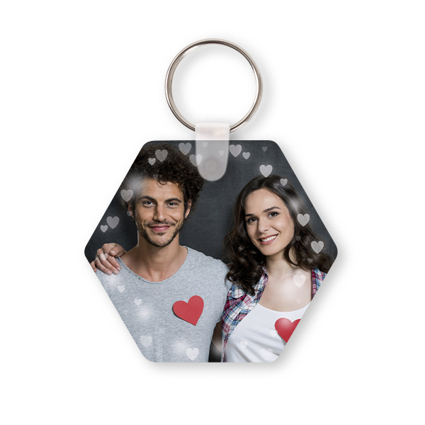 Key Ring Hexagon Key Ring Hexagon