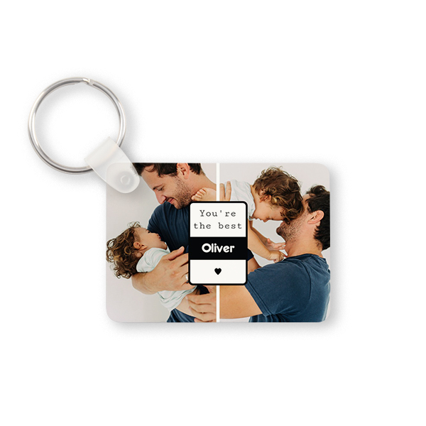 Key Ring Rectangle Key Ring Rectangle