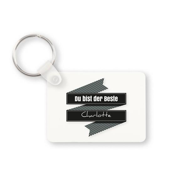 Key Ring Rectangle