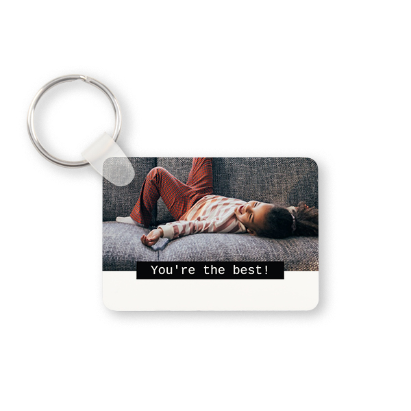 Key Ring Rectangle Key Ring Rectangle