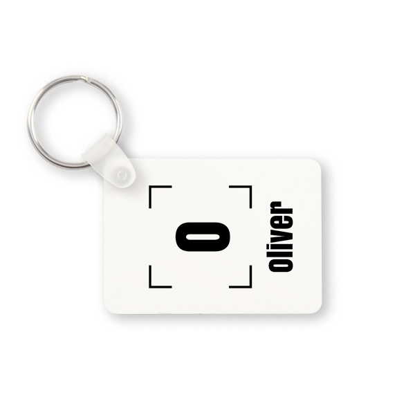 Key Ring Rectangle