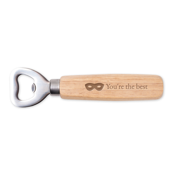 Bottle opener wood engraved Bottle opener wood engraved