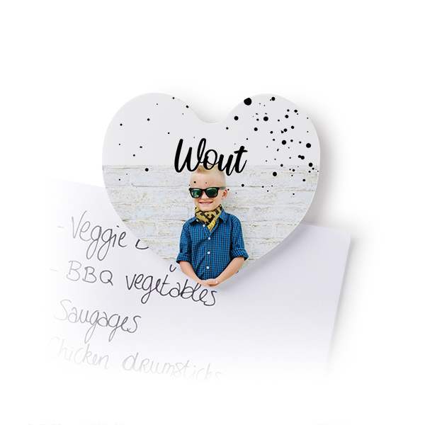 Foto-Magnet Herz - 4 Stk. Foto-Magnet Herz - 4 Stk.