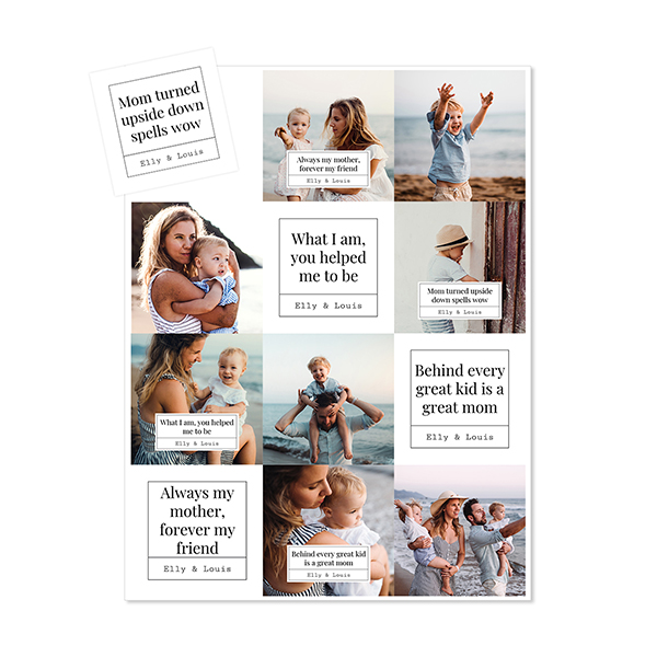 Magnetsheet Square - set of 12