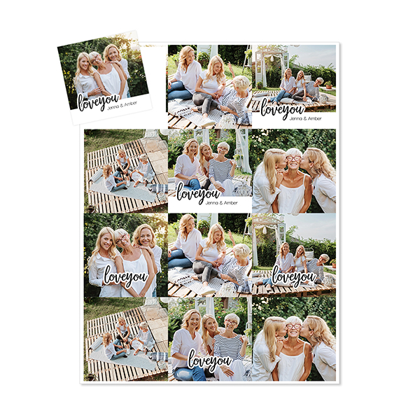 Magnet photo souple Carré (lot de 12) Magnet photo souple Carré (lot de 12)