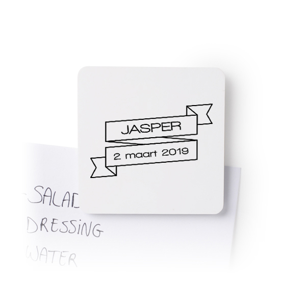 Kjøleskapsmagneter firkantet - 4 stk Kjøleskapsmagneter firkantet - 4 stk
