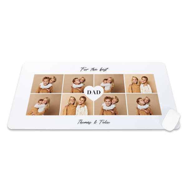 XXL Mausmatte mit Foto personalisiert XXL Mausmatte mit Foto personalisiert