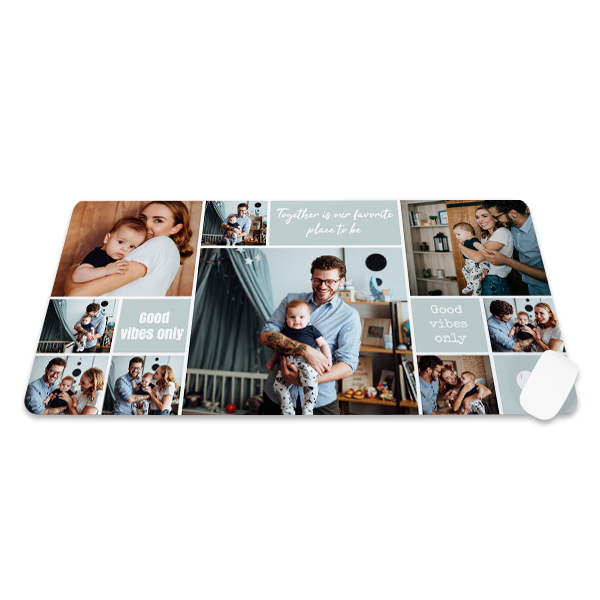 XXL Mausmatte mit Foto personalisiert XXL Mausmatte mit Foto personalisiert