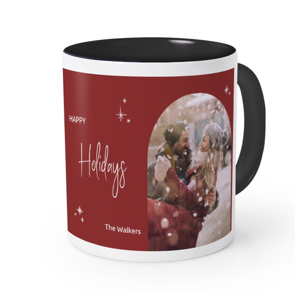 Farbige Tasse Schwarz