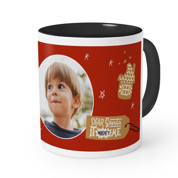Farbige Tasse Schwarz