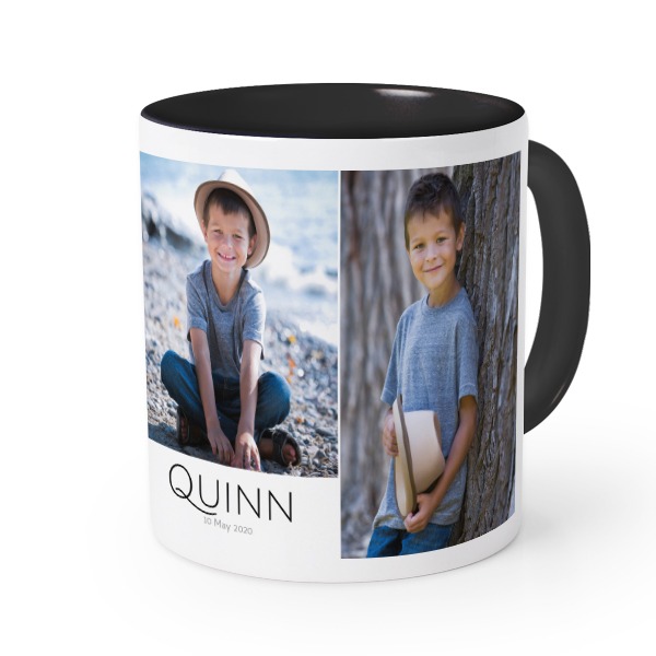 Coloured Mug Black