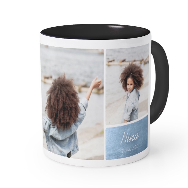 Coloured Mug Black