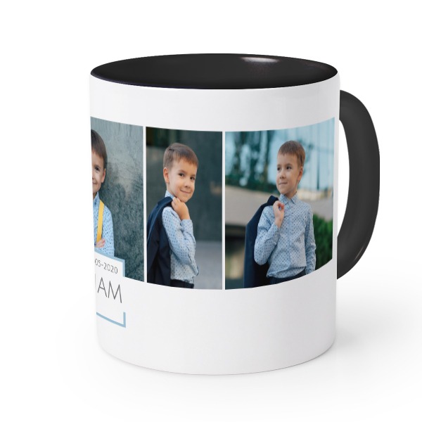 Farbige Tasse Schwarz