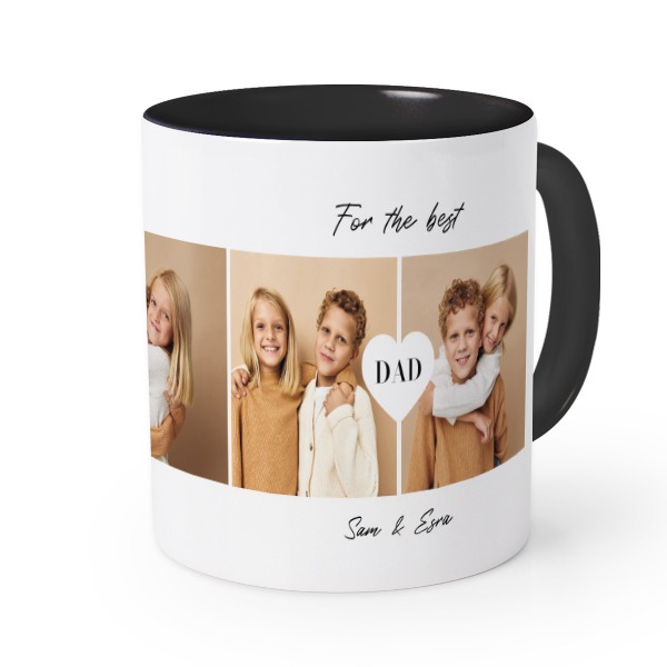 Coloured Mug Black Coloured Mug Black