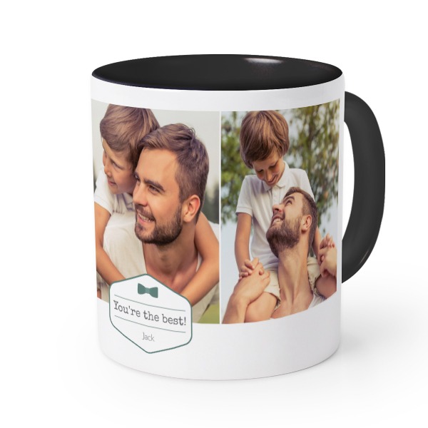 Farbige Tasse Schwarz
