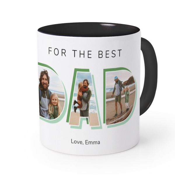 Farbige Tasse Schwarz