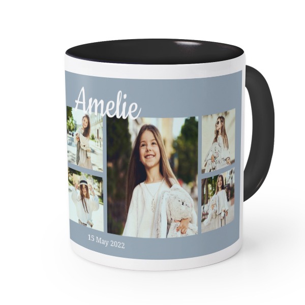 Farbige Tasse Schwarz