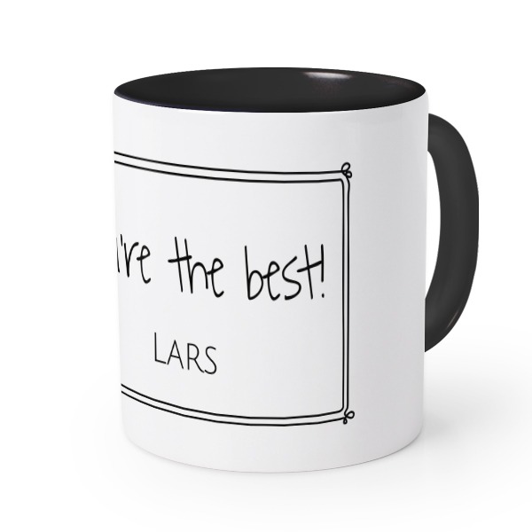 Farvet krus Sort Farvet krus Sort