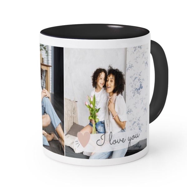Coloured Mug Black