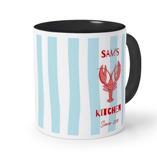 Coloured Mug Black Coloured Mug Black