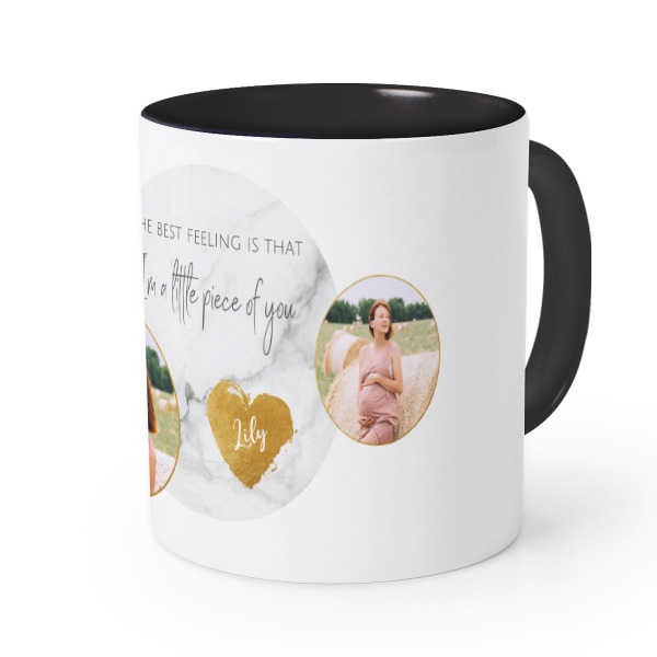 Coloured Mug Black