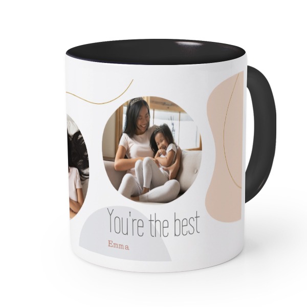 Coloured Mug Black