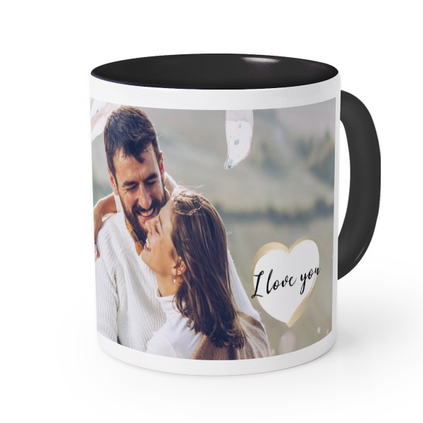 Coloured Mug Black
