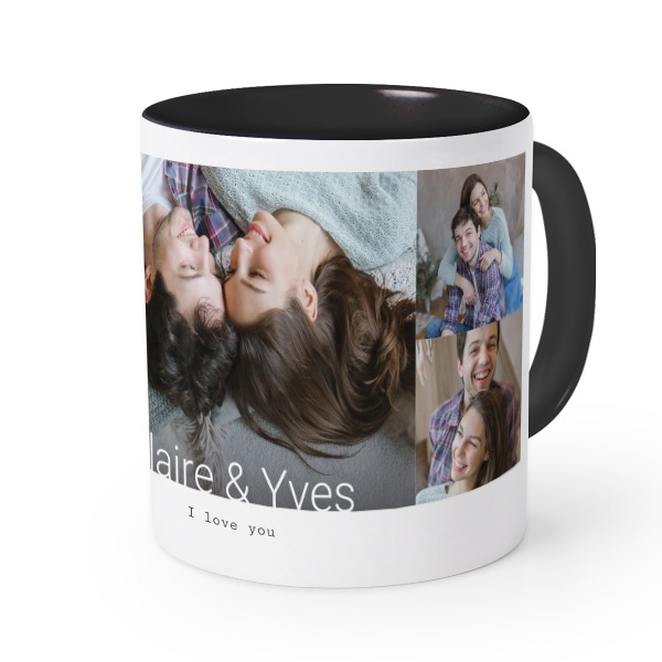 Coloured Mug Black