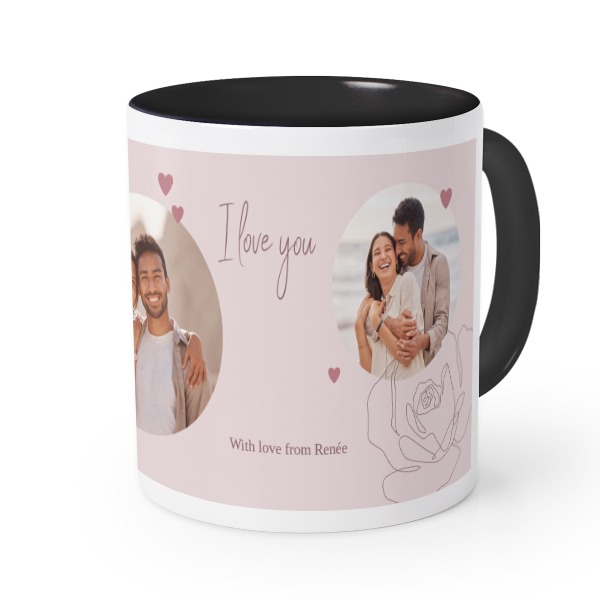 Coloured Mug Black