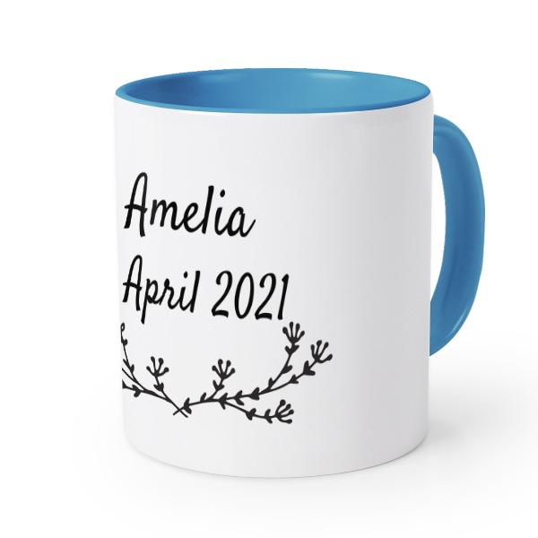Mug Couleur bleu