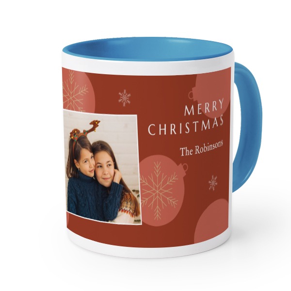 Farbige Tasse blau