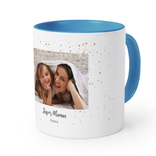 Mug Couleur bleu Mug Couleur bleu