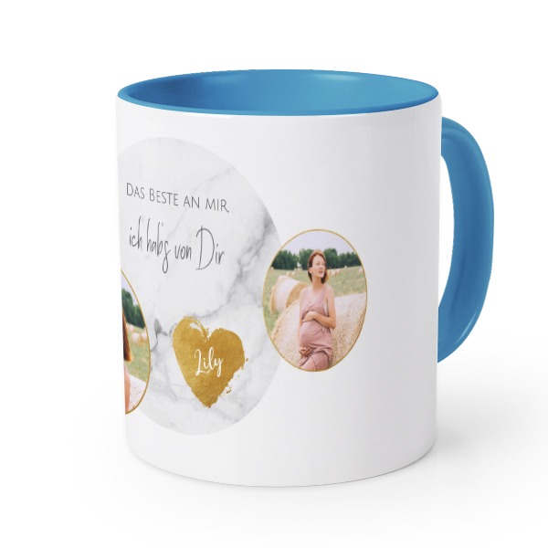 Colored Mug Blue Colored Mug Blue