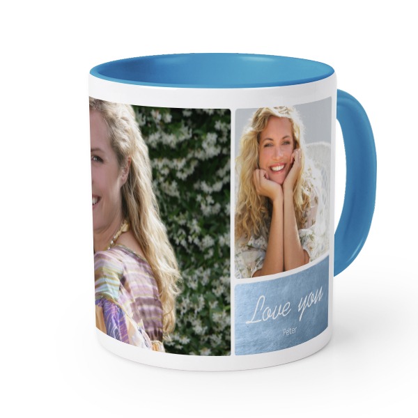 Mug Couleur bleu Mug Couleur bleu