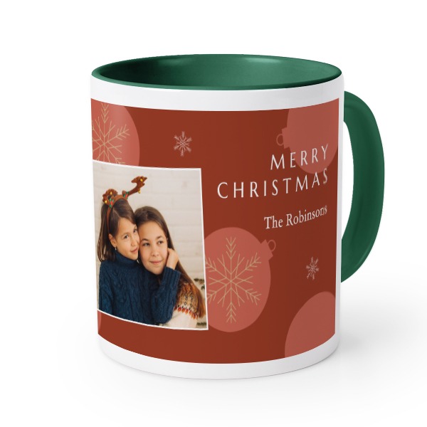 Farbige Tasse dunkelgrün