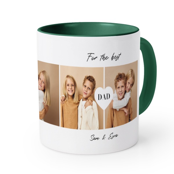 Colored Mug Dark Green Colored Mug Dark Green