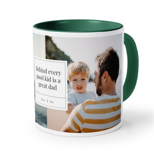 Farbige Tasse dunkelgrün Farbige Tasse dunkelgrün